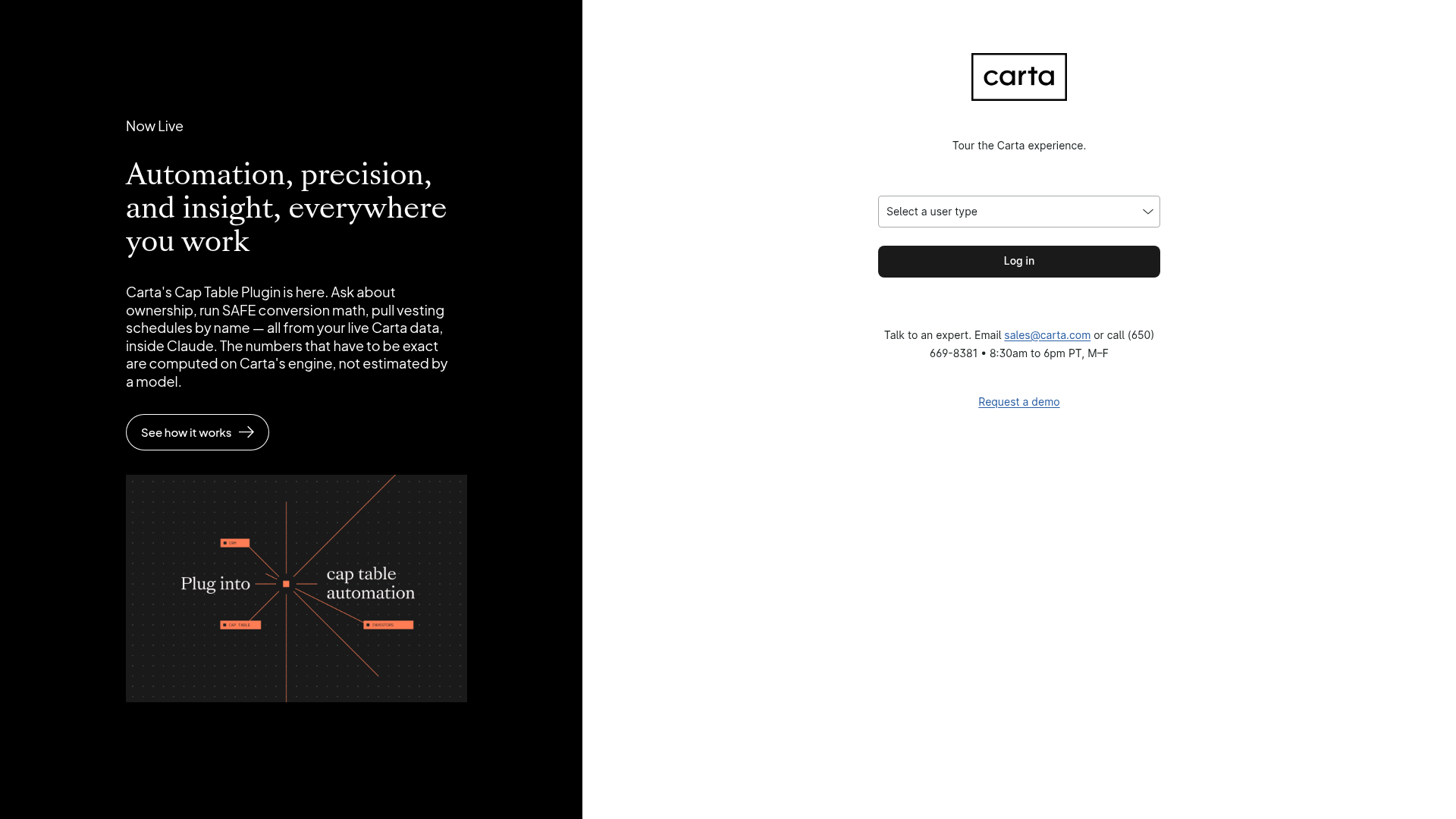 Carta connection complete