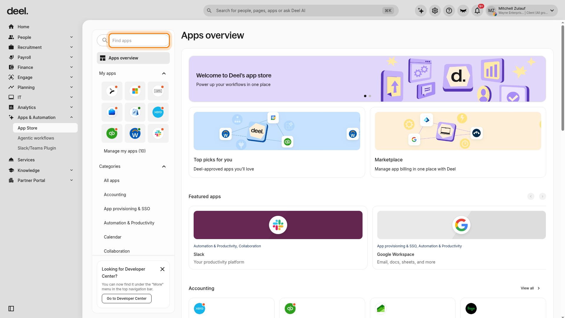 Search for SAML 2.0