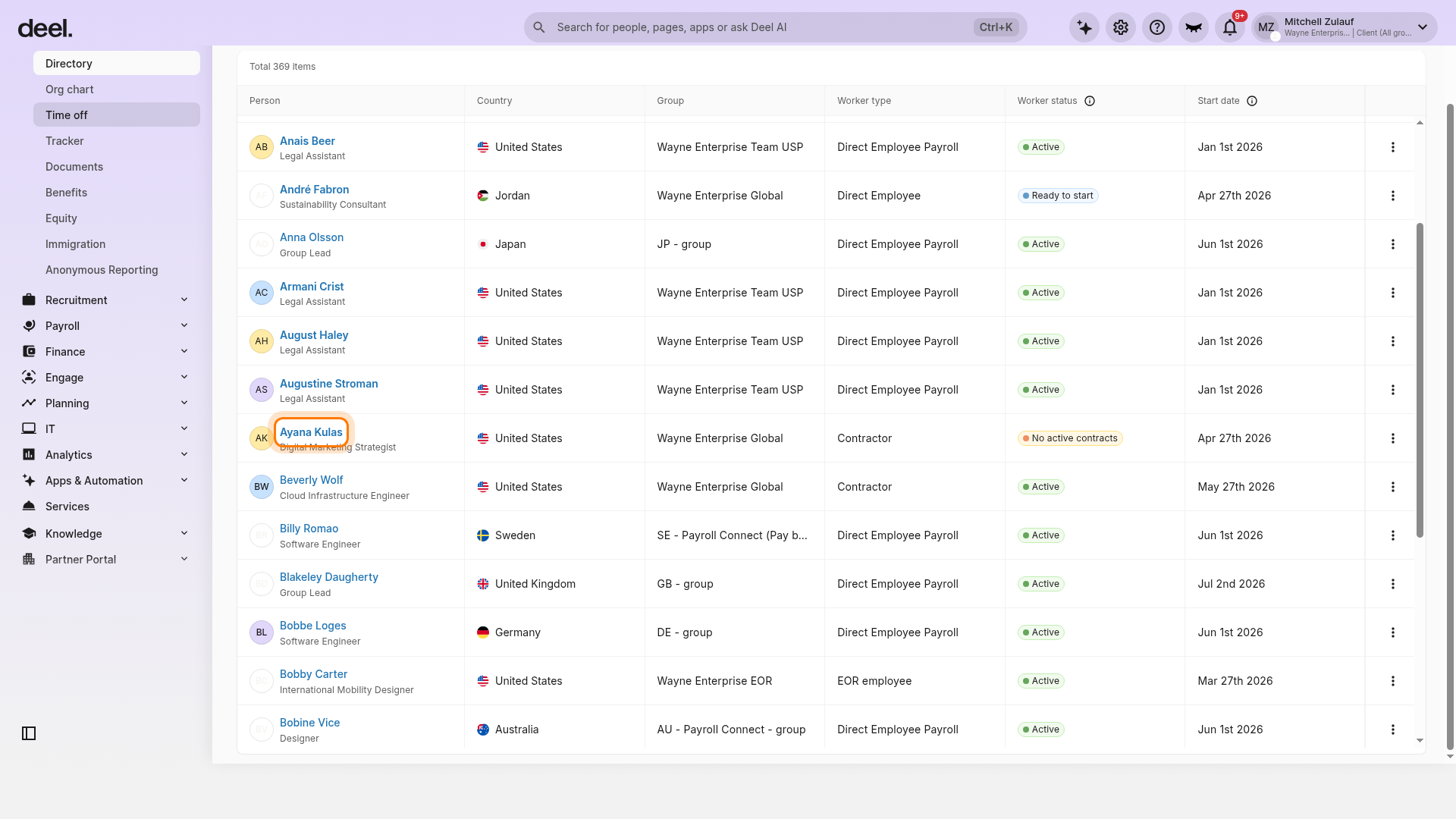 Directory search