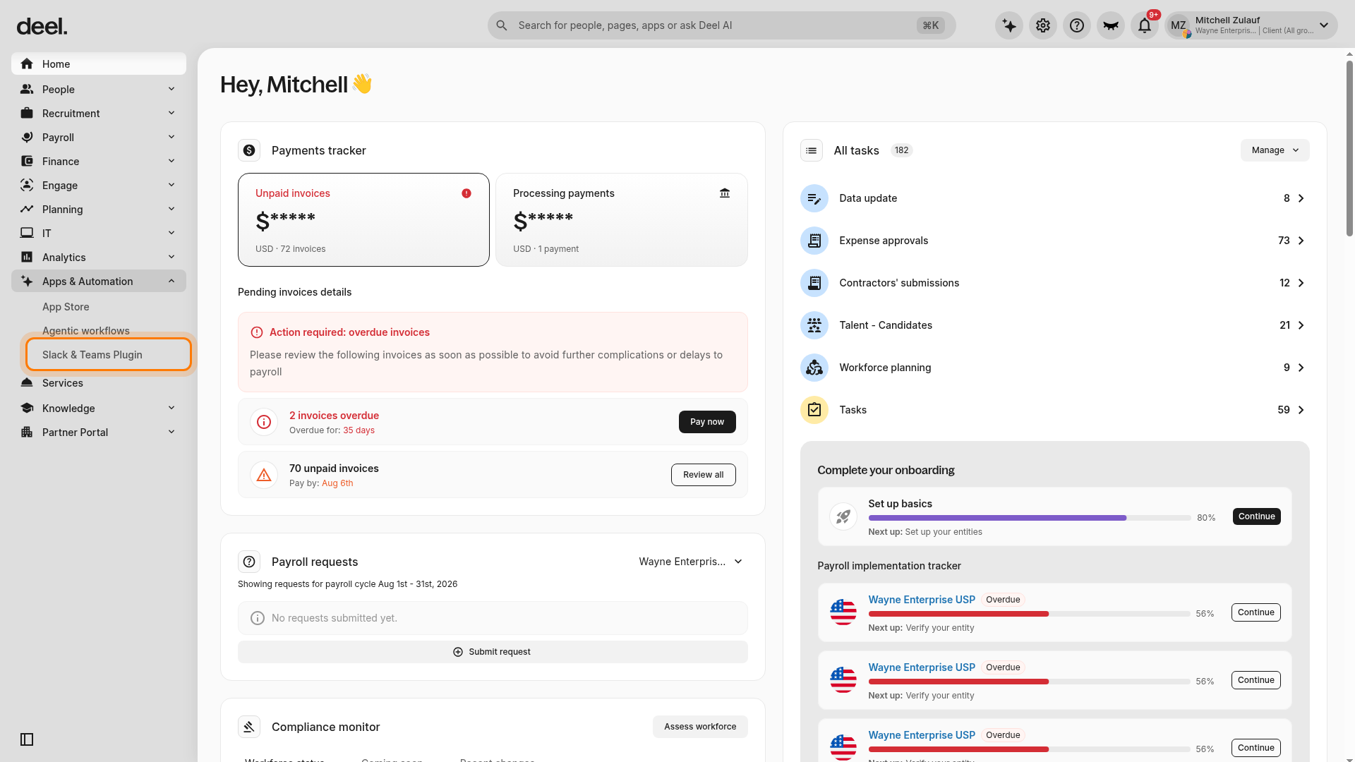 Slack and Teams Plugin
