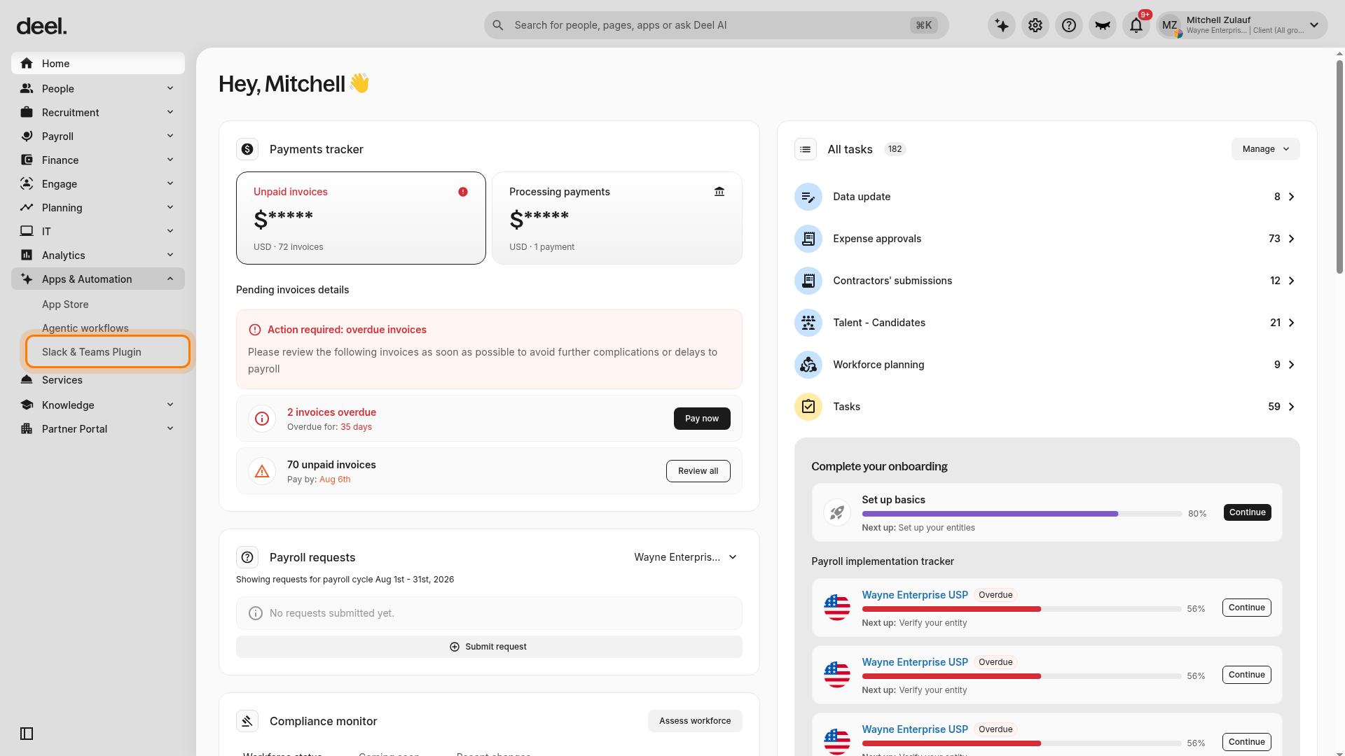 Slack and Teams Plugin