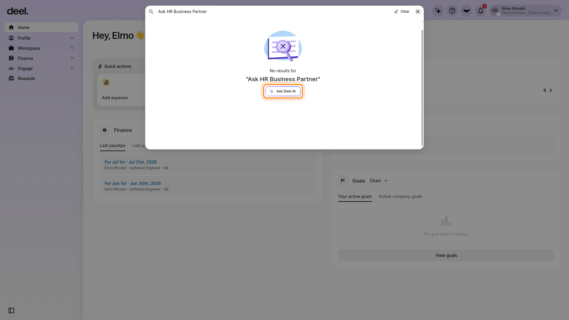 Search results for Ask HR Business Partner